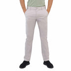 Men's Slim Fit Easy Care Khaki Pants In Cotton Twill Blend