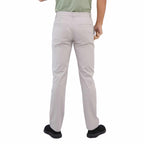 Men's Slim Fit Easy Care Khaki Pants In Cotton Twill Blend