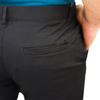 Men's Slim Fit Easy Care Khaki Pants In Cotton Twill Blend