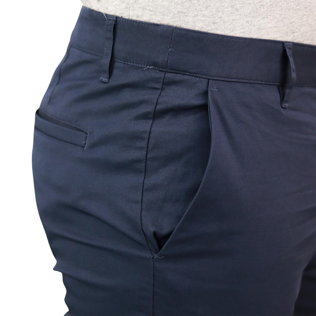 Men's Slim Fit Easy Care Khaki Pants In Cotton Twill Blend