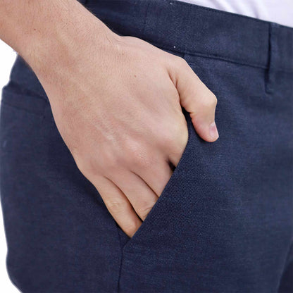 بنطلون كاكي سهل العناية للرجال