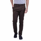 Giordano Men's Easy Care Khakis-Brown