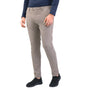 Giordano Men's Cotton Spandex Twill Low Rise Slim Fit Khakis-Brown
