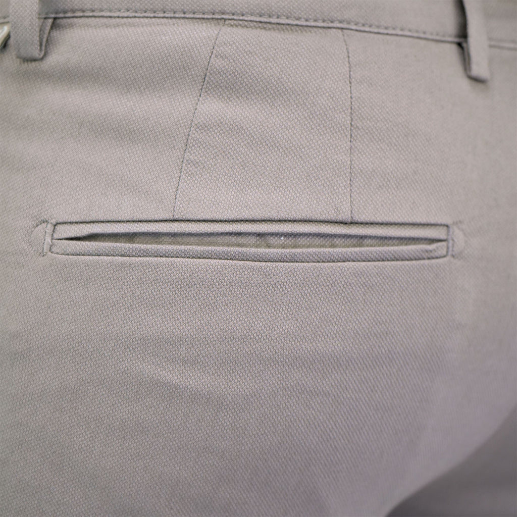 Men's Cotton Spandex Twill Low Rise Slim Fit Khakis
