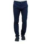 Giordano Men's Stretch Twill Khakis-Blue