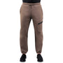 Giordano Men's G-Motion Air Double Knit Joggers - Relaxed Tapered Fit-Brown