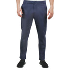 Giordano Men's Slim Fit Knit Joggers | Comfortable & Stylish-Blue