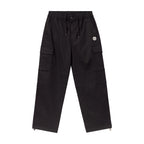 Giordano Men's Relaxed Fit Cargo Pants: Comfort & Style-Black