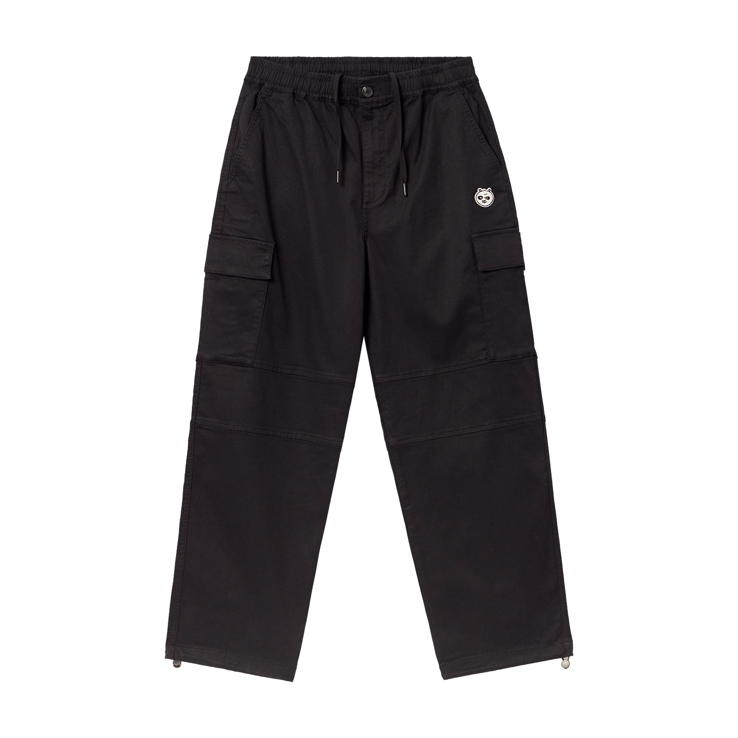 Giordano Men's Relaxed Fit Cargo Pants: Comfort & Style-Black