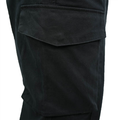 Men's Khaki Pants: Relax Fit, Elastic Waist, Stretch Twill