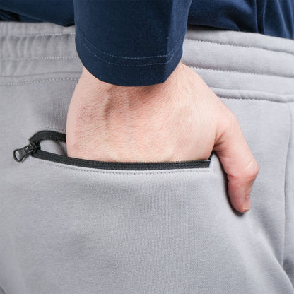 Men's French Terry Jogger Pants - Slim Fit, Elastic Waist, Comfortable & Stylish
