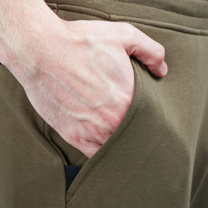 Men's French Terry Jogger Pants - Slim Fit, Elastic Waist, Comfortable & Stylish