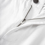 Men's Linen Cotton Slim Tapered Khaki Pants