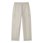 Men Loose Straight Cotton Cargo Khakis