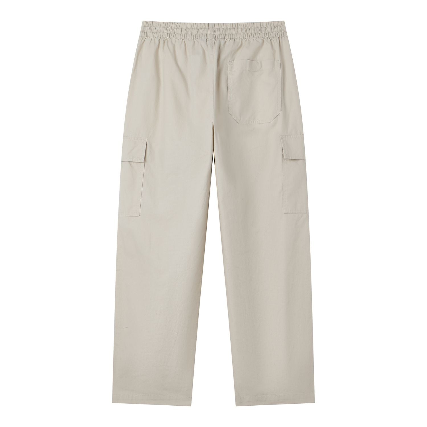 Men Loose Straight Cotton Cargo Khakis