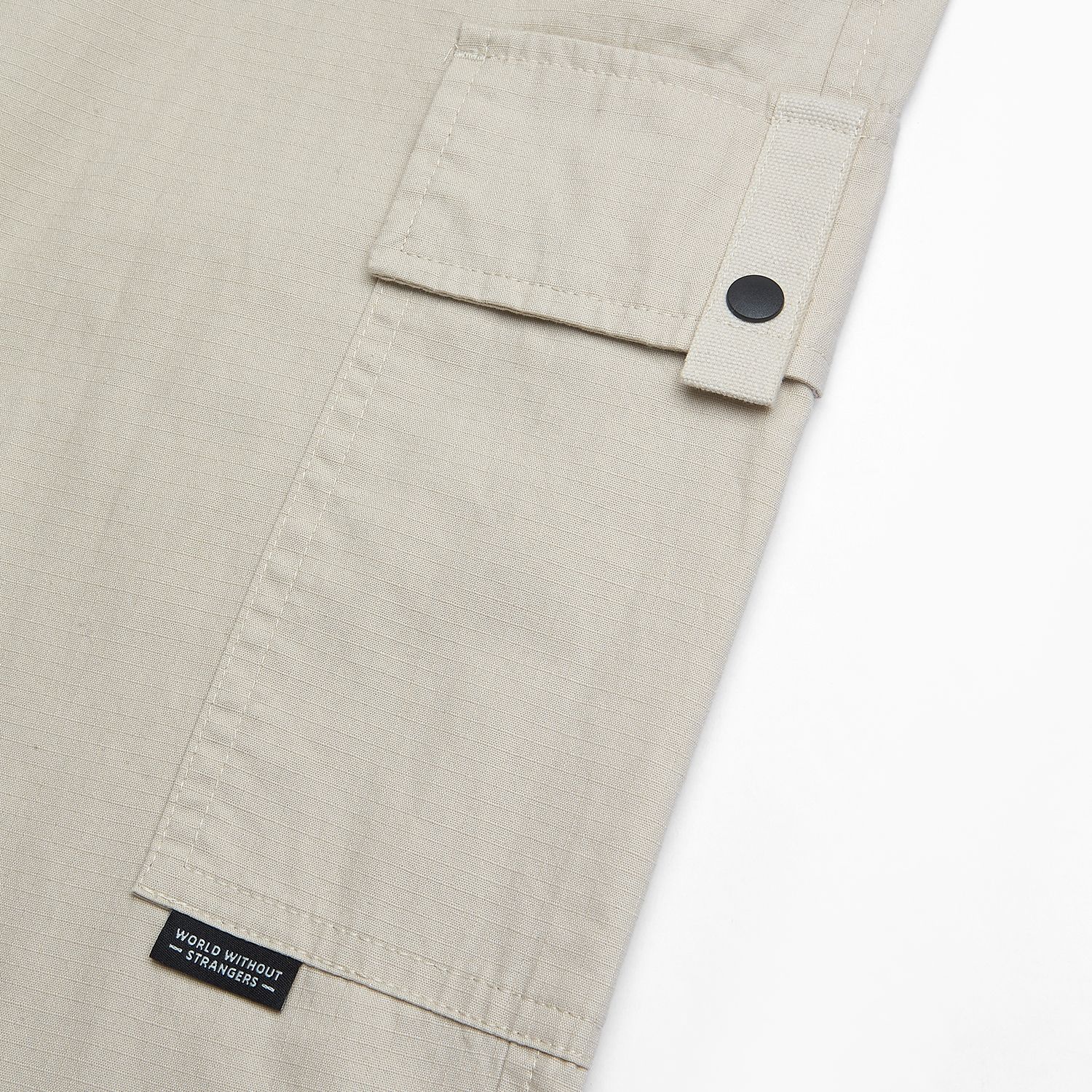 Men Loose Straight Cotton Cargo Khakis