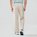 Men Loose Straight Cotton Cargo Khakis