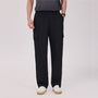 Men Loose Straight Cotton Cargo Khakis