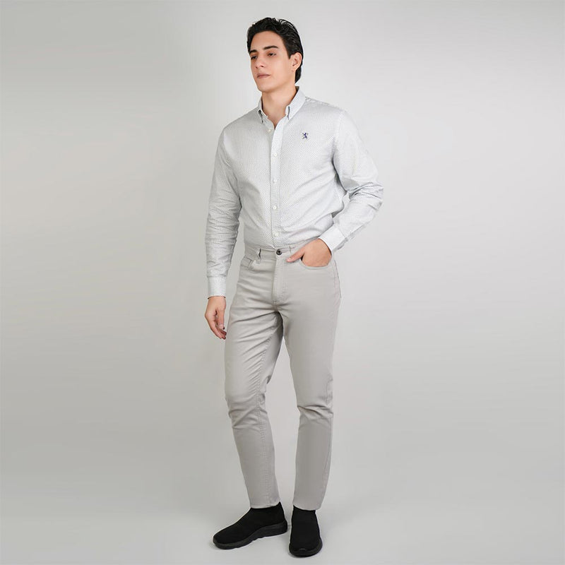Men’s Cotton Regular Taper Stretch Twill Khakis