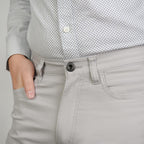 Men’s Cotton Regular Taper Stretch Twill Khakis