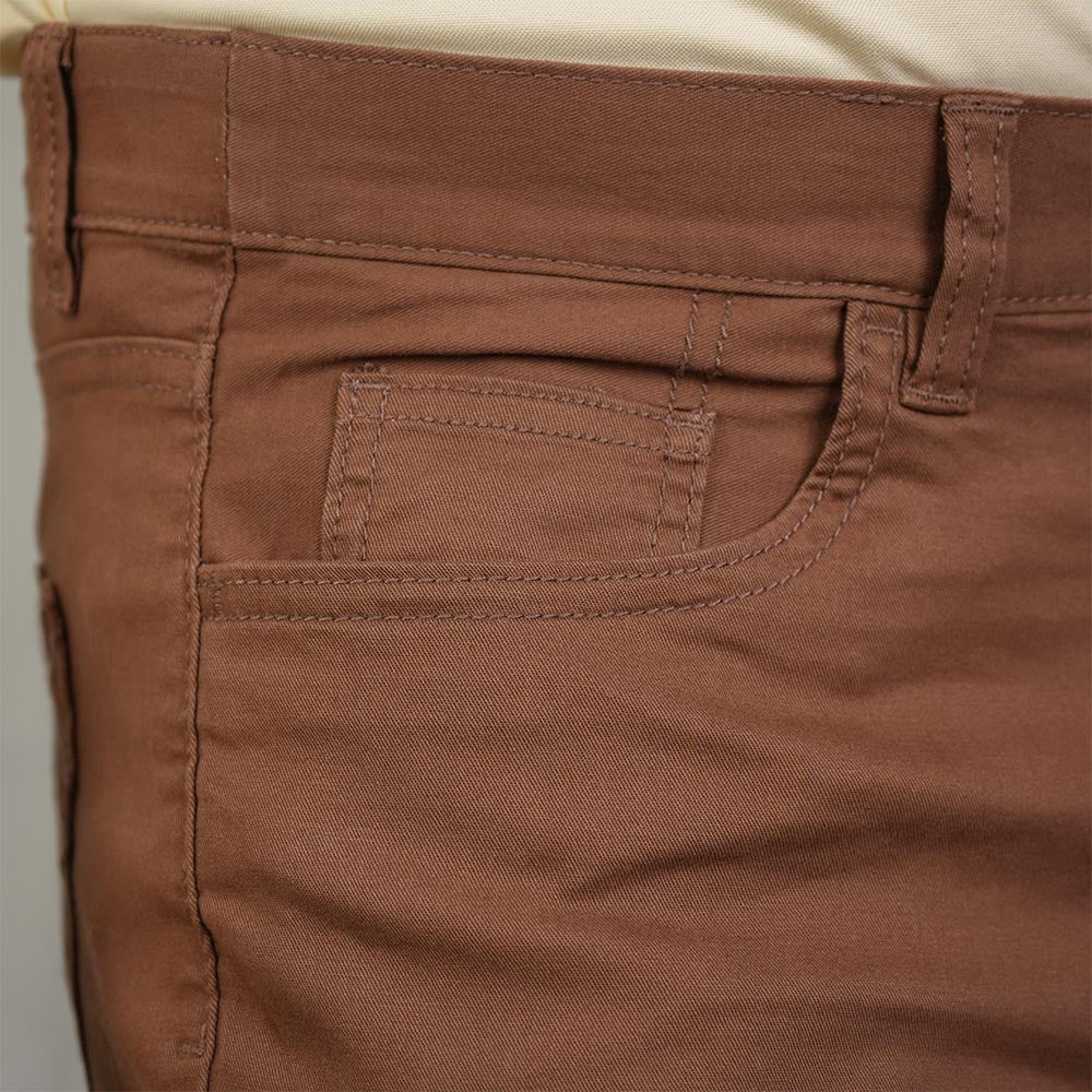 Men’s Cotton Regular Taper Stretch Twill Khakis