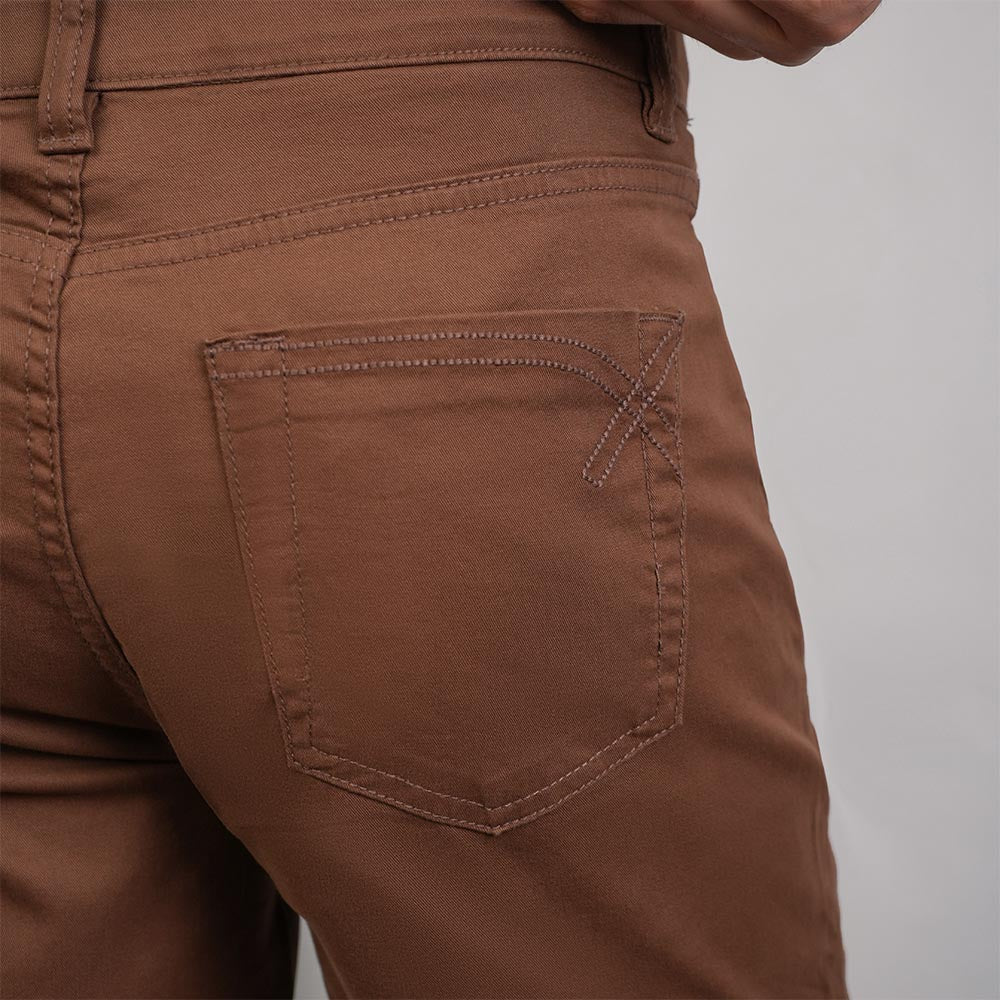 Men’s Cotton Regular Taper Stretch Twill Khakis