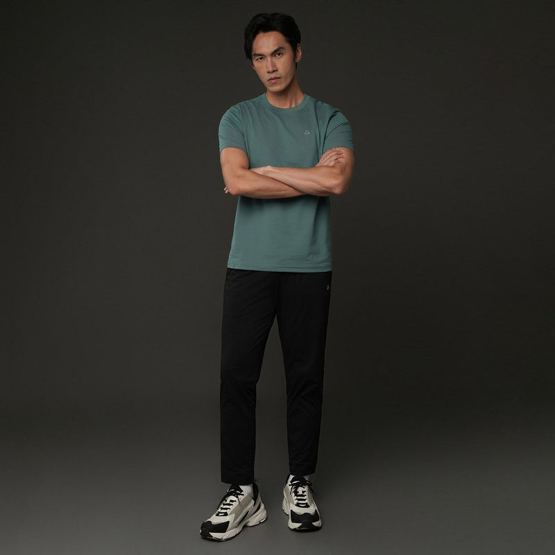 Men’s Regular Fit Ripstop Pants with Elastic Waist
