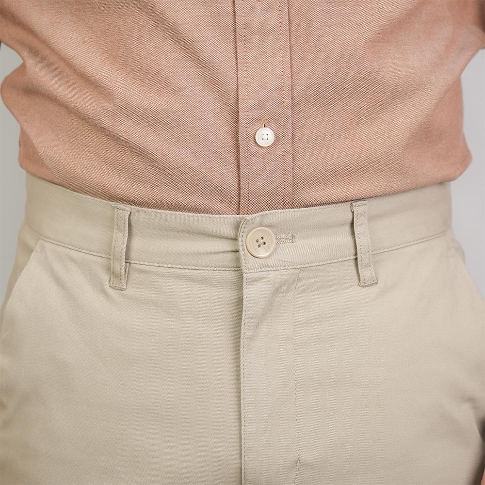 Men's Regular Straight Stretch Khaki Pants
