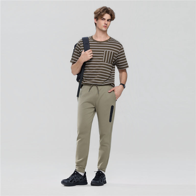 Men’S Slim Taper Cotton Stretch Jogger Pants