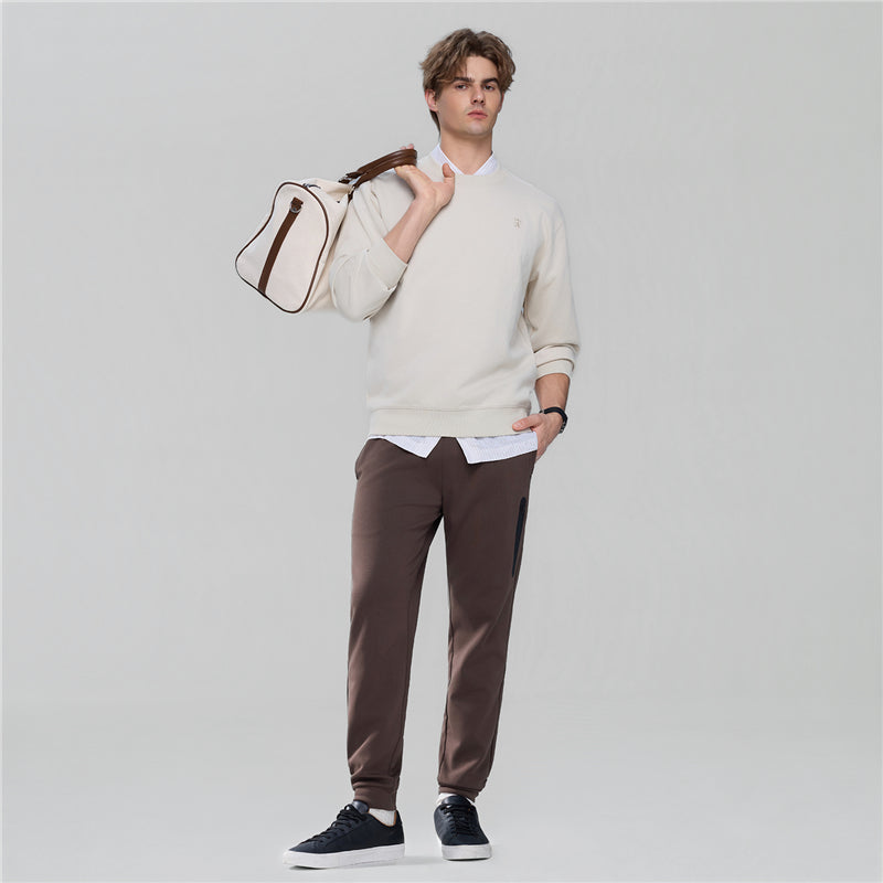 Men’S Slim Taper Cotton Stretch Jogger Pants