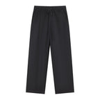 Men Relaxed Linen Cotton Straight Khakis