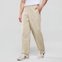 Men Loose Straight Cotton Poplin Khakis