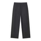 Men Loose Straight Cotton Poplin Khakis