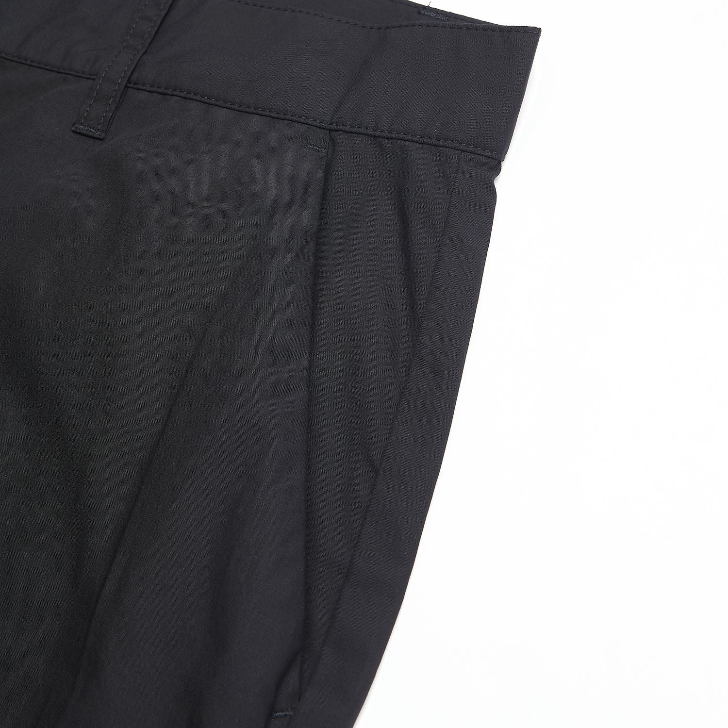 Men Loose Straight Cotton Poplin Khakis
