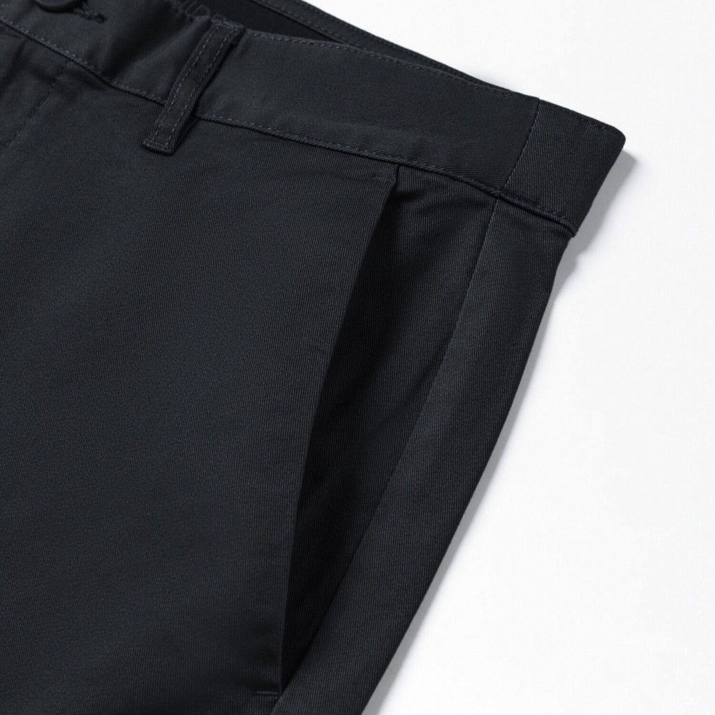 Men Regular Taper Stretch Twill Khakis