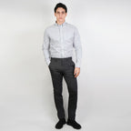 Men Regular Taper Stretch Twill Khakis