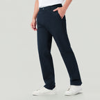 Men Regular Taper Stretch Twill Khakis