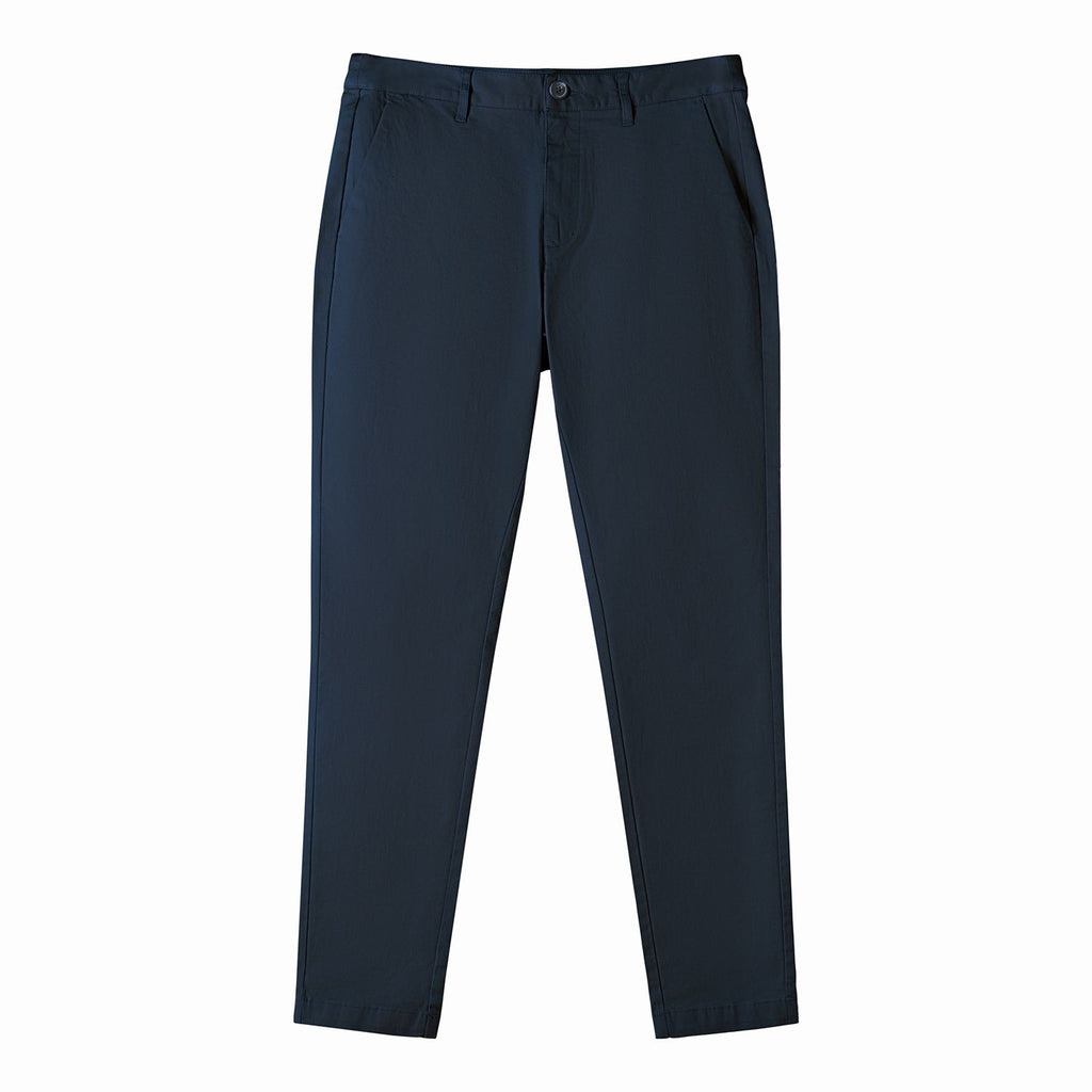 Men Regular Taper Stretch Twill Khakis