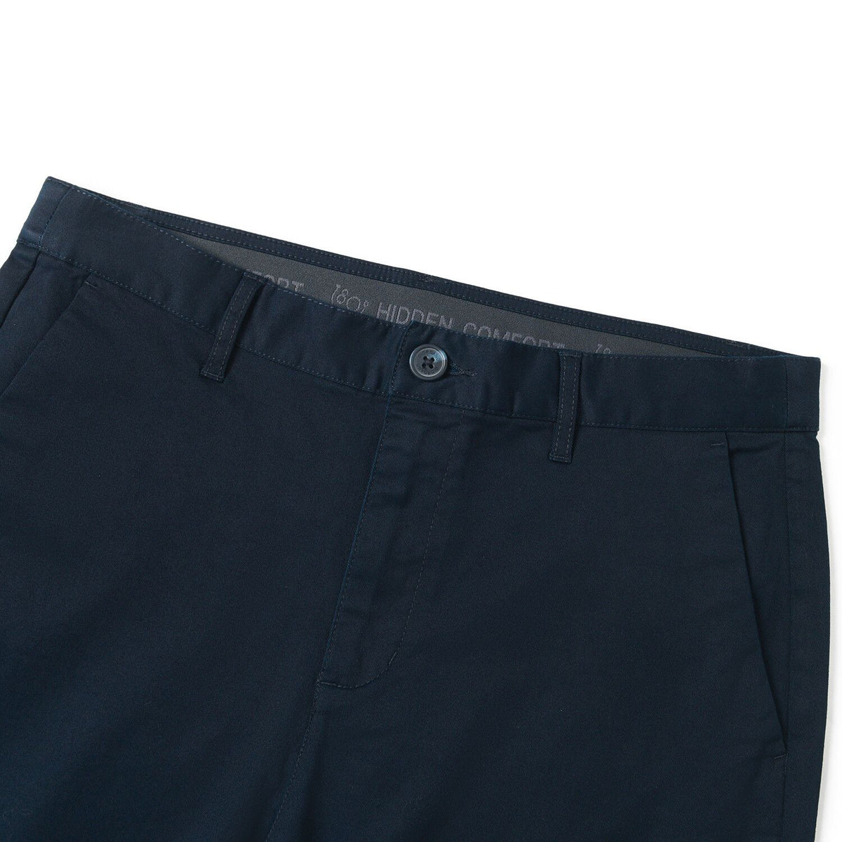 Men Regular Taper Stretch Twill Khakis