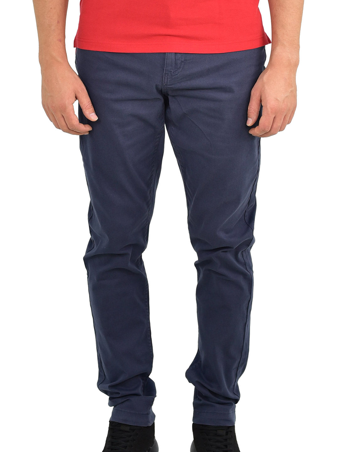Men's Stretchy Mid Rise Khakis
