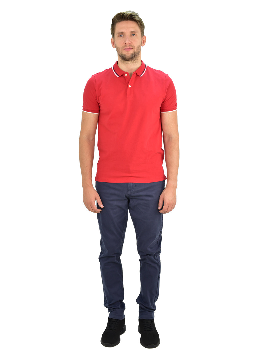 Men's Stretchy Mid Rise Khakis