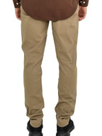 Men's Stretchy Mid Rise Khakis