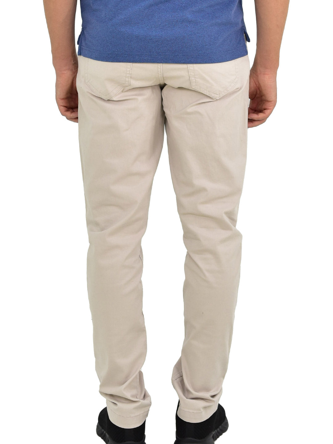 Men's Stretchy Mid Rise Khakis