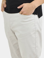 Men's Stretchy Mid Rise Khakis