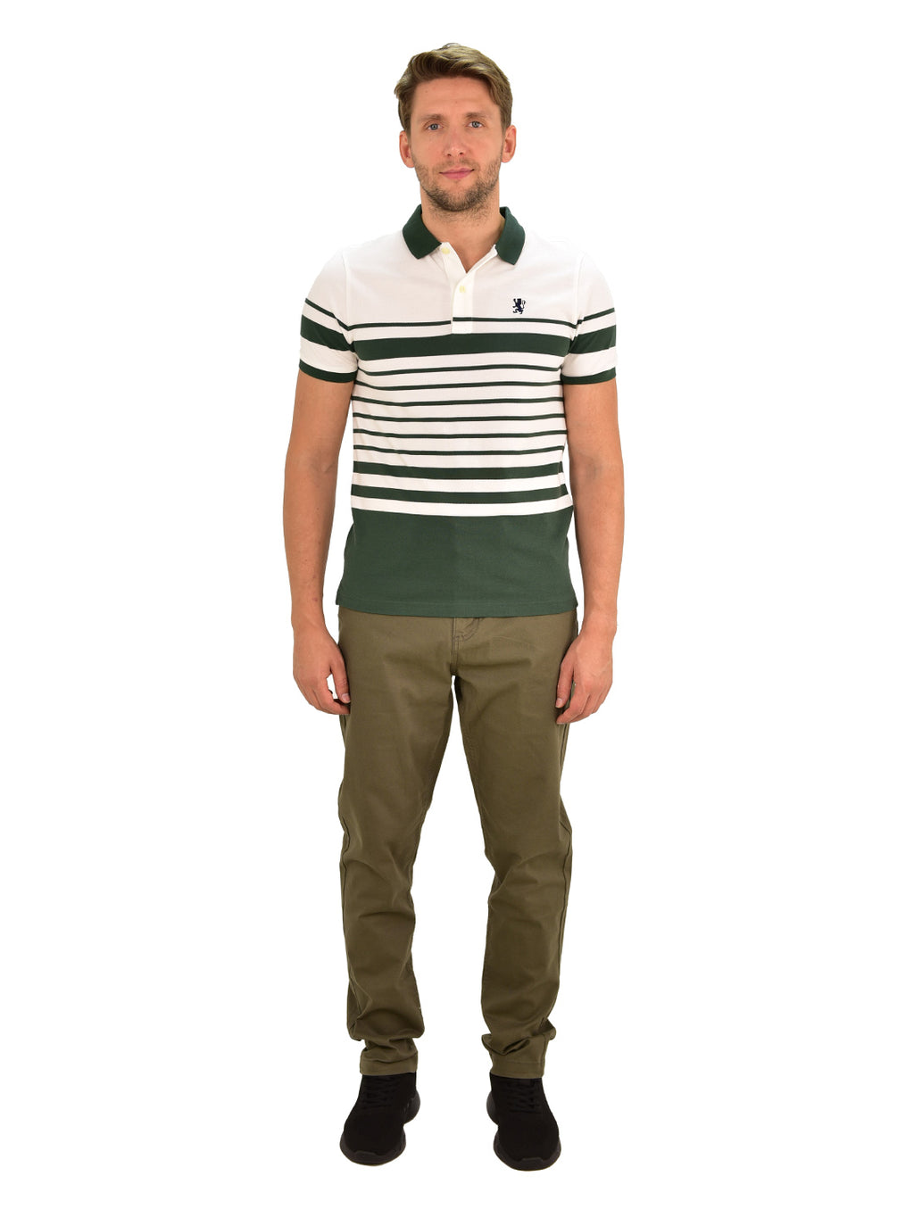 Men's Stretchy Mid Rise Khakis