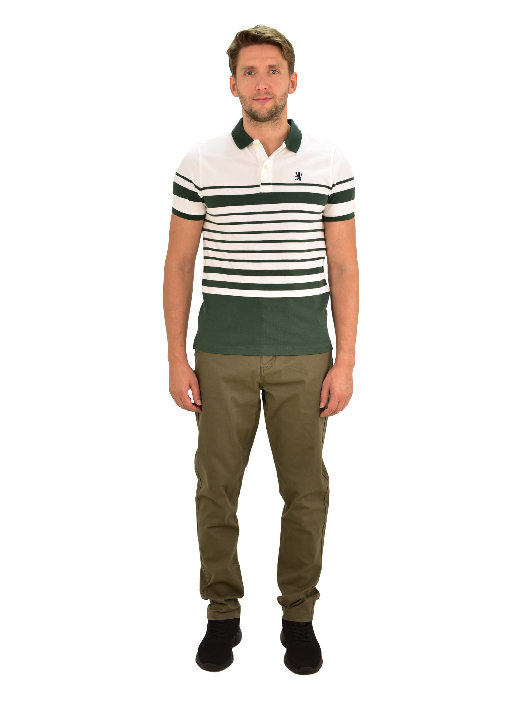 Men's Stretchy Mid Rise Khakis