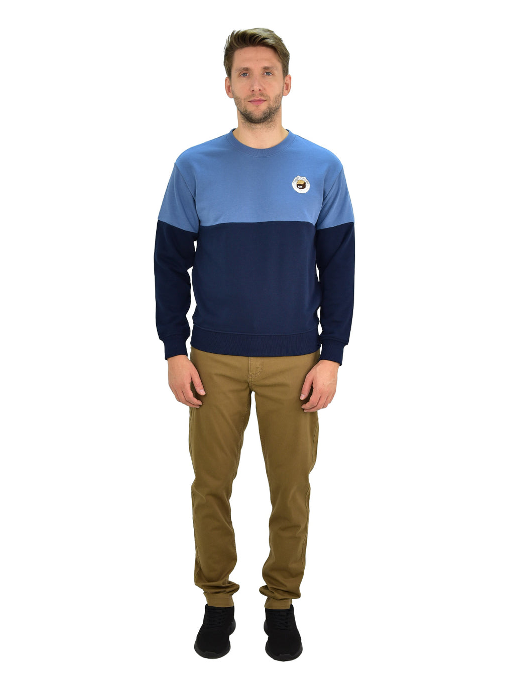 Men's Stretchy Mid Rise Khakis