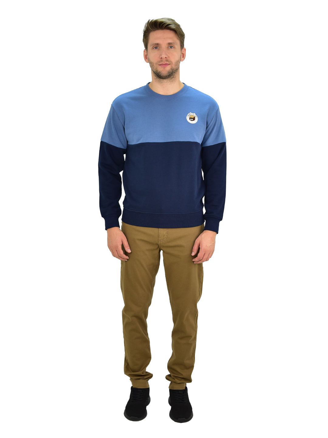 Men's Stretchy Mid Rise Khakis