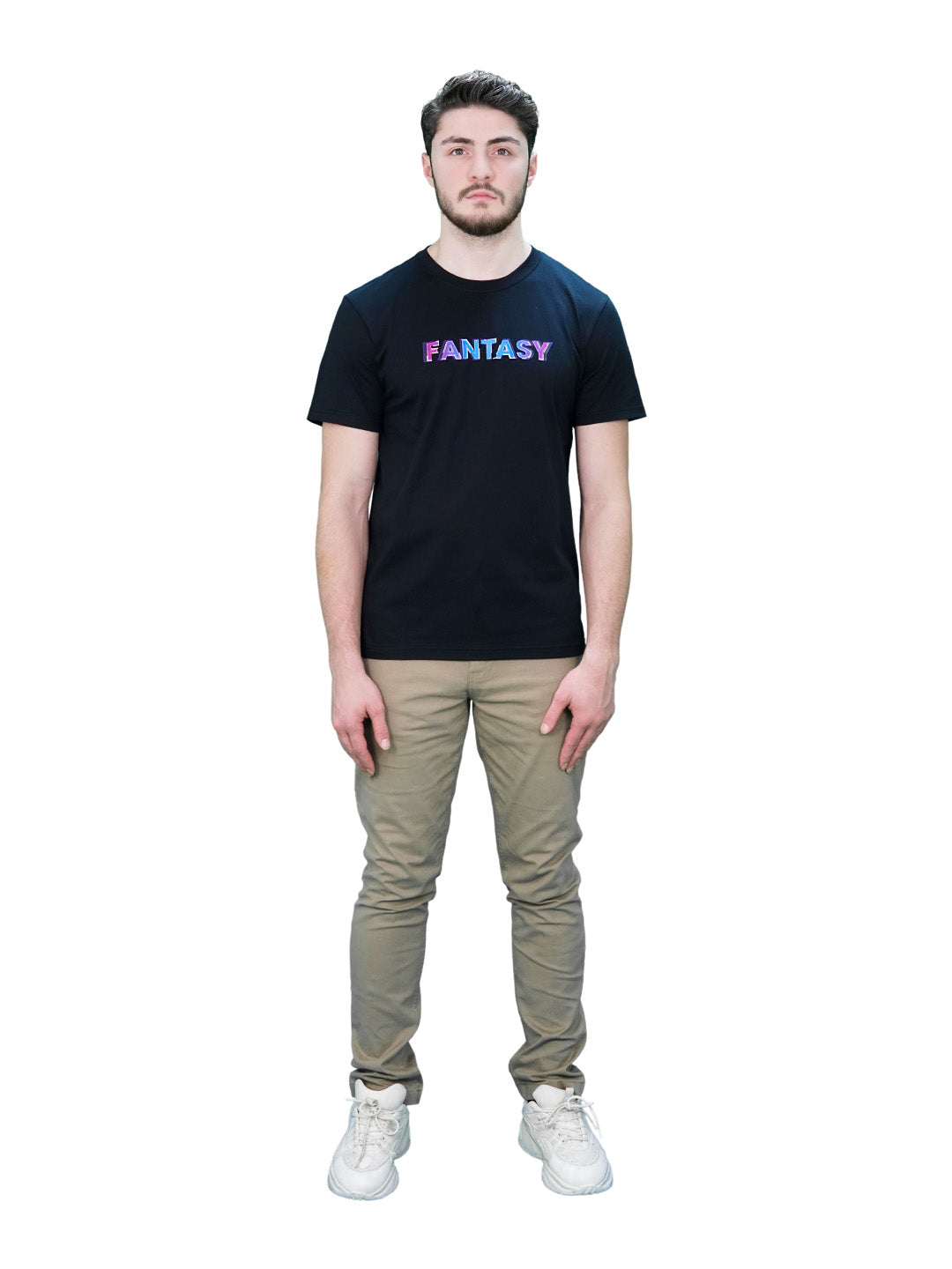 Men's Stretchy Mid Rise Khakis