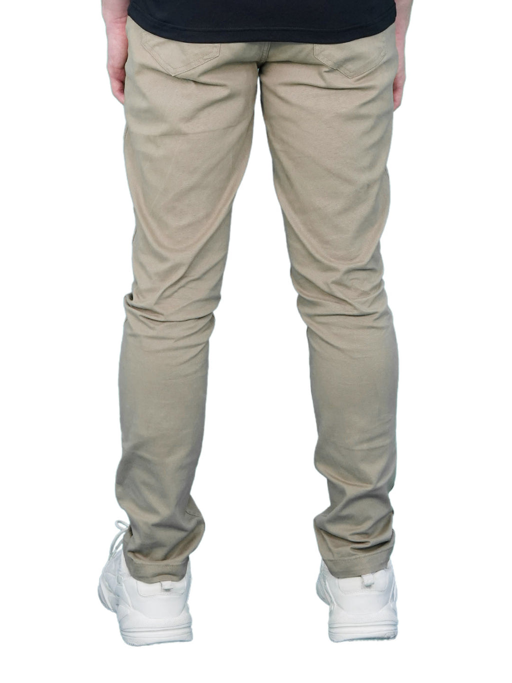 Men's Stretchy Mid Rise Khakis